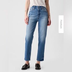 Gap Cheeky Straight High Rise Jeans